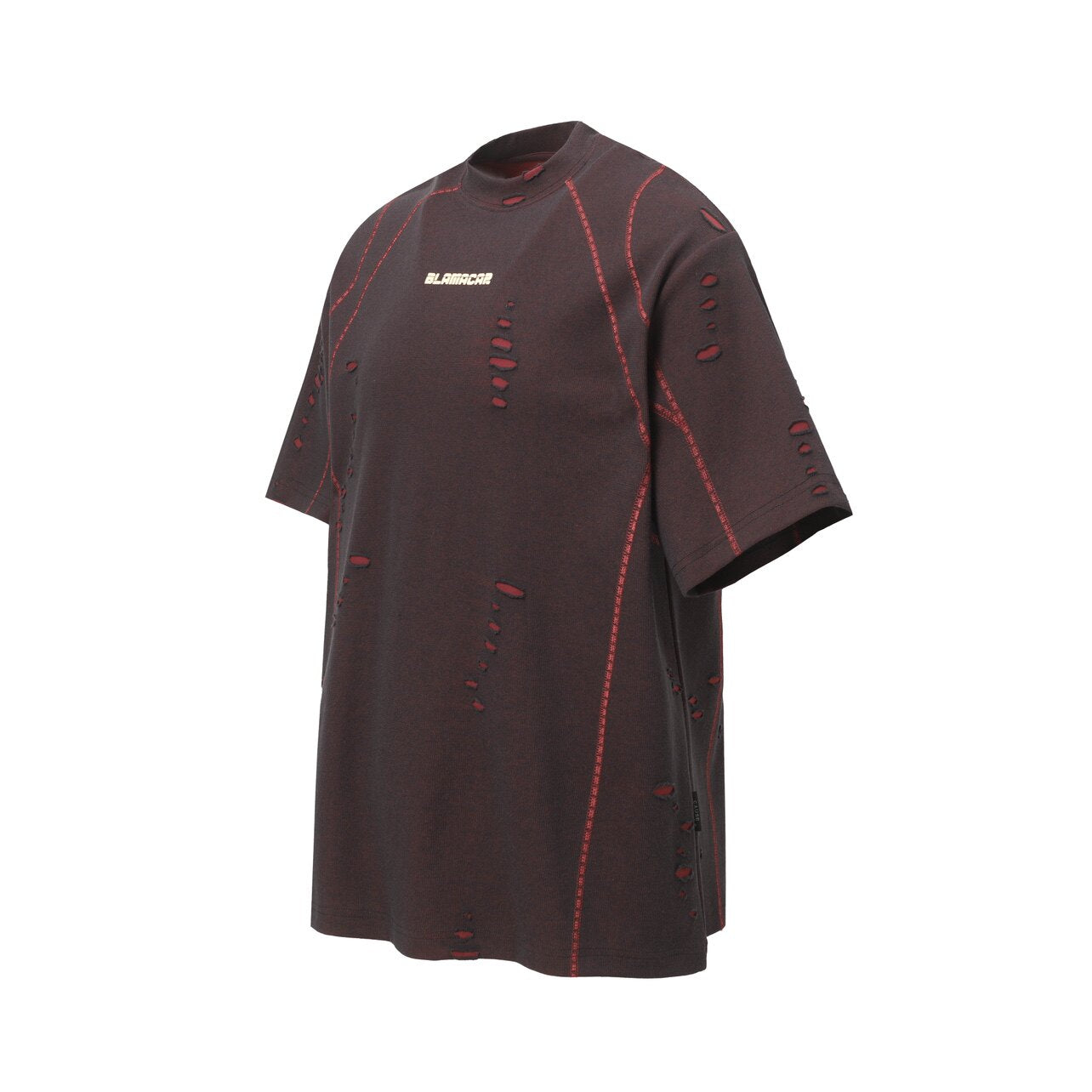 Oversize Damage Short Sleeve T-Shirt WN24429