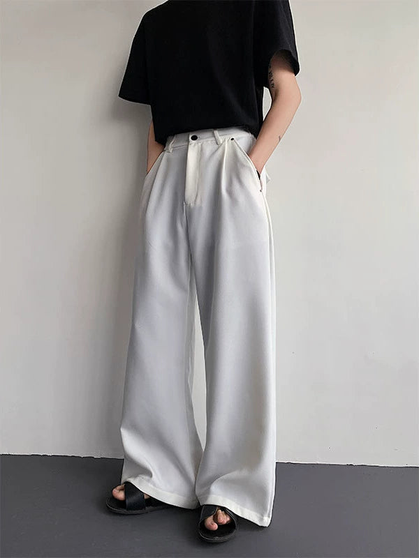 Drapey Design Wide Leg Trousers WN19284
