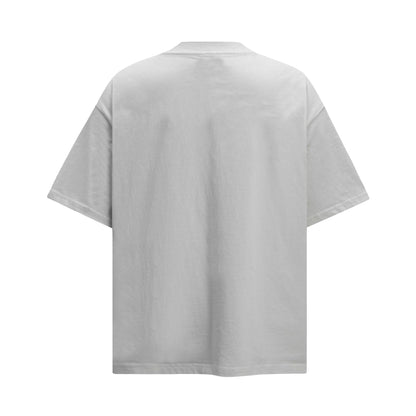 Heavyweight Beads Graphic Oversize Short Sleeve T-Shirt WN26086