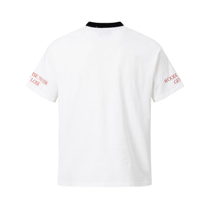 Creative Figure Print Short Sleeve T-Shirt WN26050