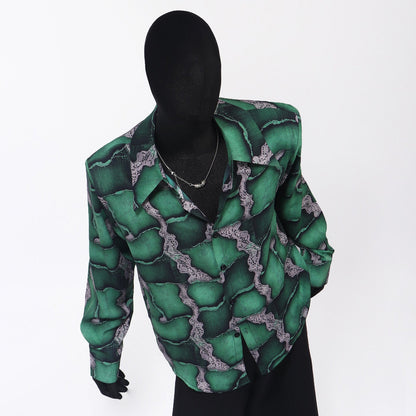 Drape Oversize Long Sleeve Shirt WN23651