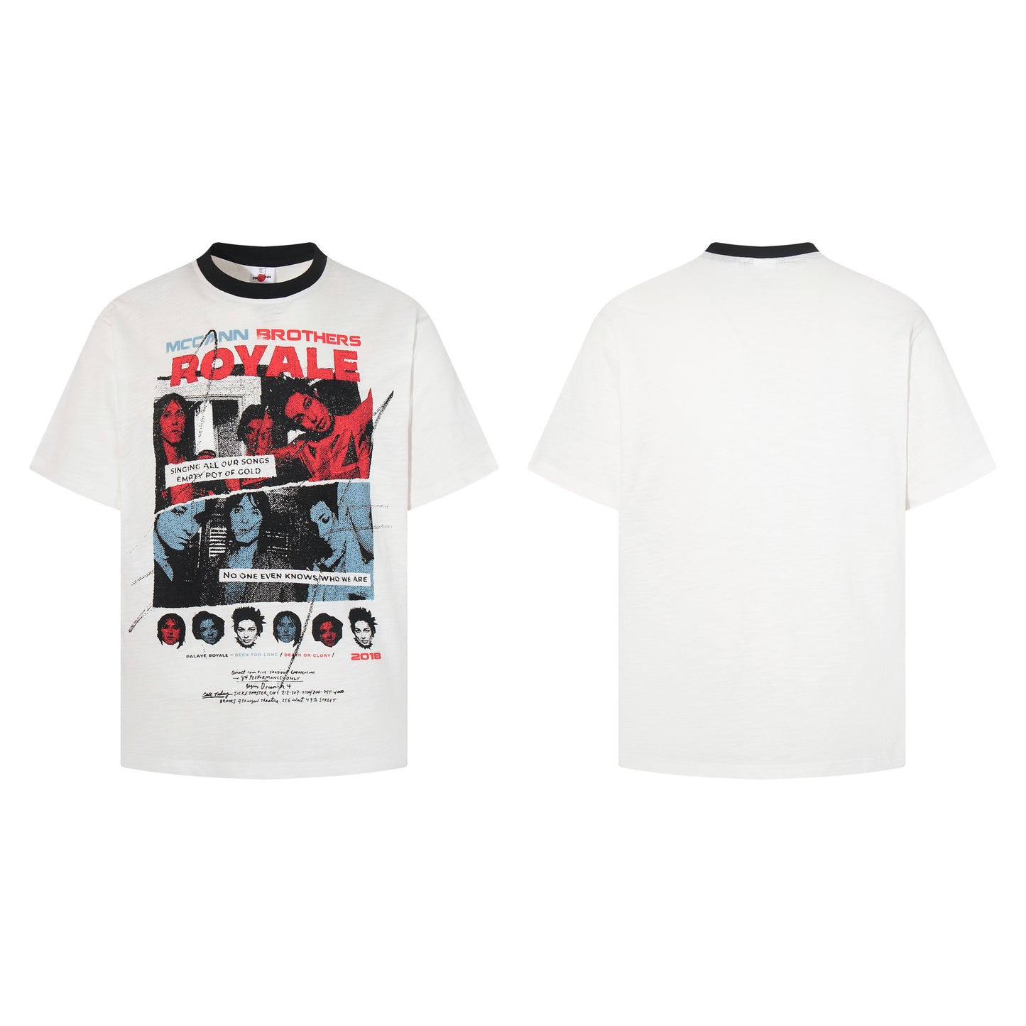 Rock Graphic Print Short Sleeve T-Shirt WN25648