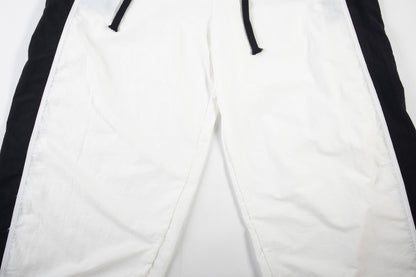 Double Waist Contrast Stripe Wide Leg Sweatpants WN28010
