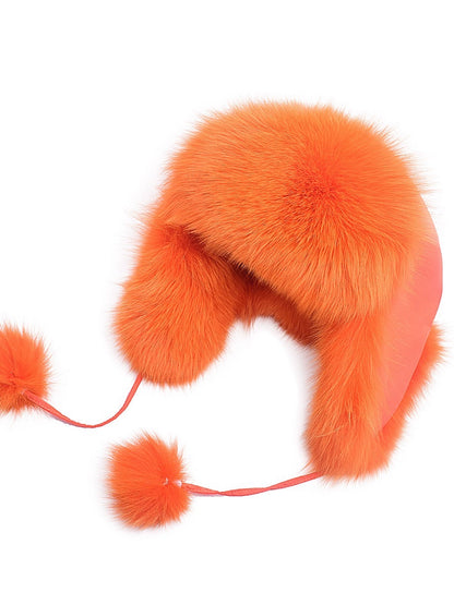 Fake Fur Warm Hat WN21108