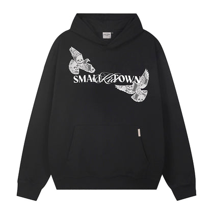 Lace Dove Graphic Pullover Hoodie WN11985