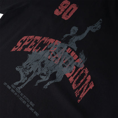 Art Letter Print Short Sleeve T-Shirt WN25783