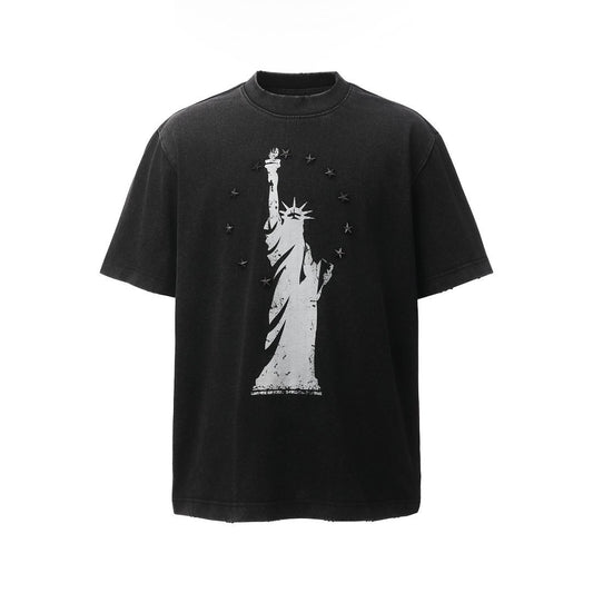 Heavyweight Metal Detail Short Sleeve T-Shirt WN26024