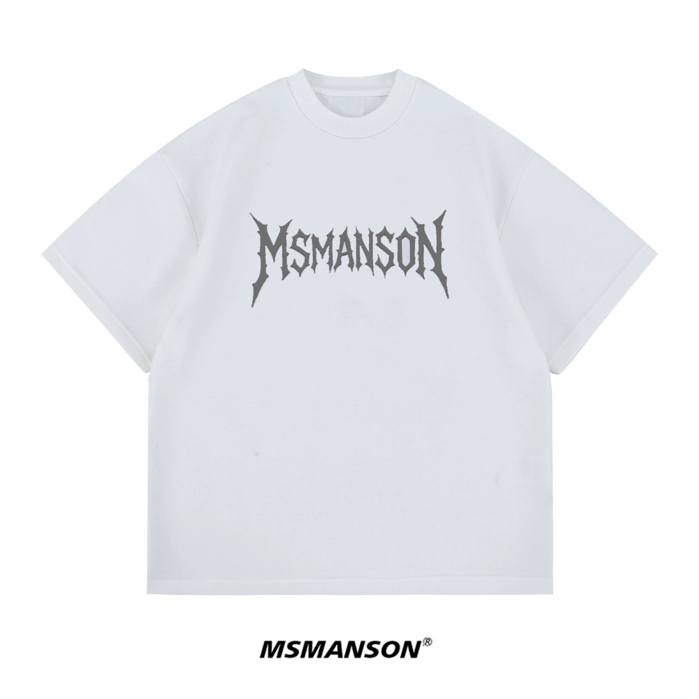 Graphic Letter Short Sleeve T-Shirt WN18698