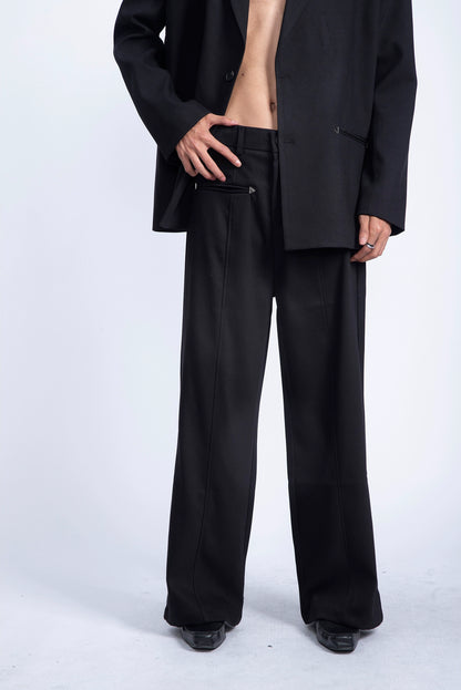 Oversize Tailored Jacket & Tuck-in Trousers Setup WN9232