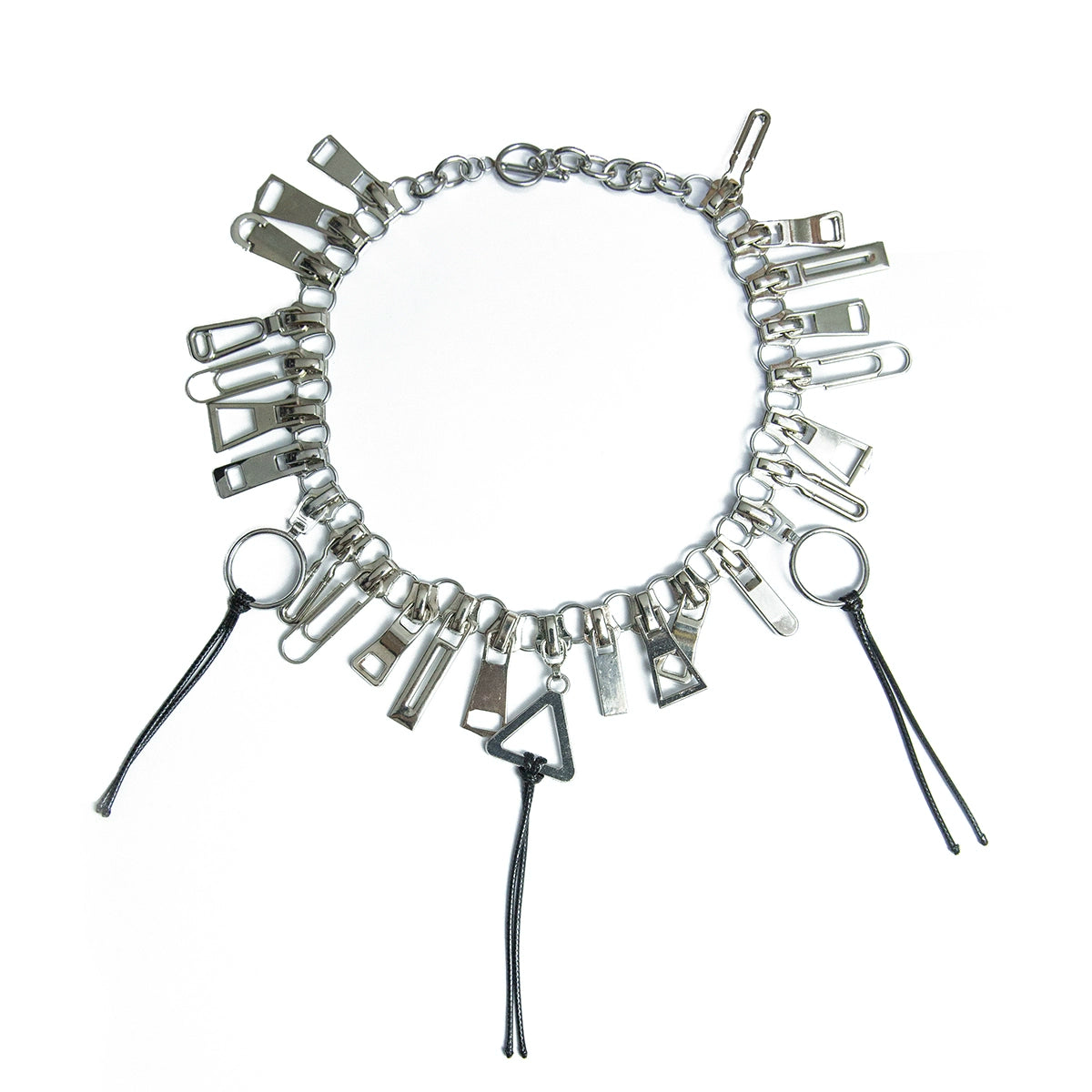 Urban Zipper Charm Necklace WN21141