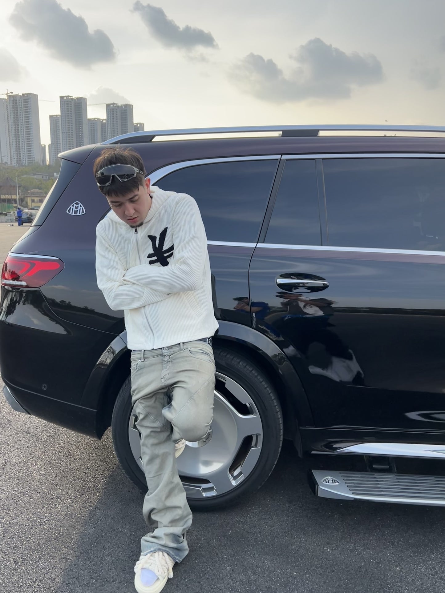 Hooded Knit Zipper Cardigan WN20989