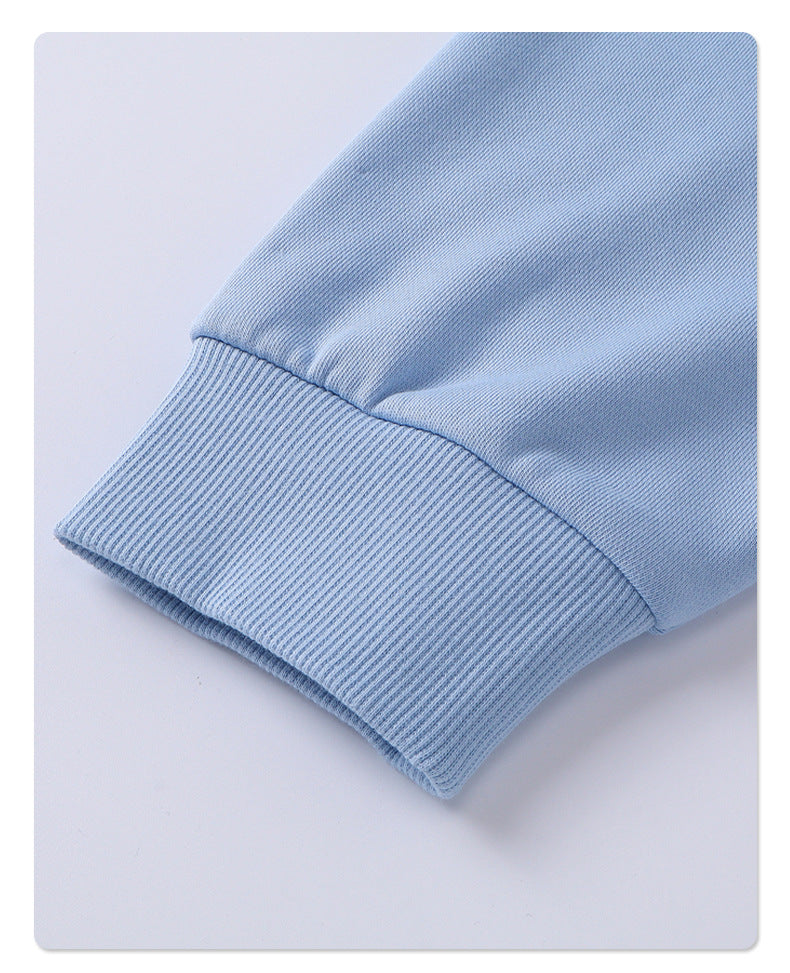 Oversize Plain Zipper Hoodie WN9971