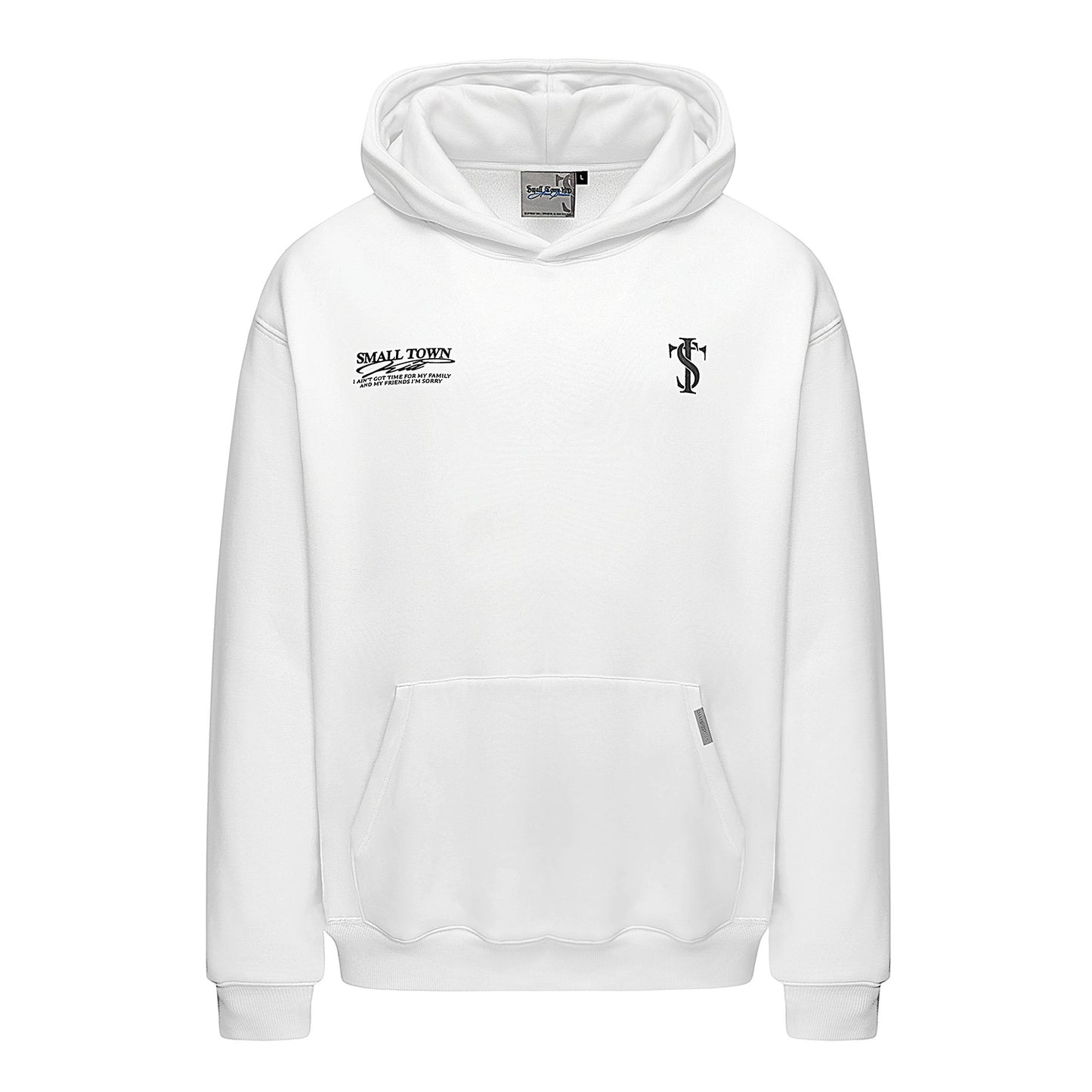 Typography Graphic Pullover Hoodie WN11974