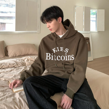 Graphic Letter Print Hoodie WN24943