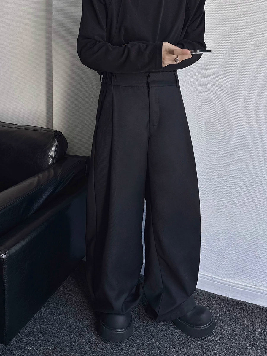 Deconstructed Wide Leg Trousersnts WN19355