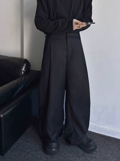 Deconstructed Wide Leg Trousersnts WN19355