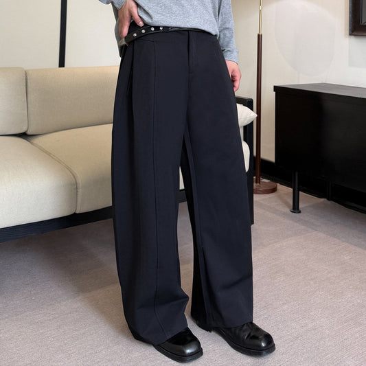 Pleats Wide Leg Trousers WN25025