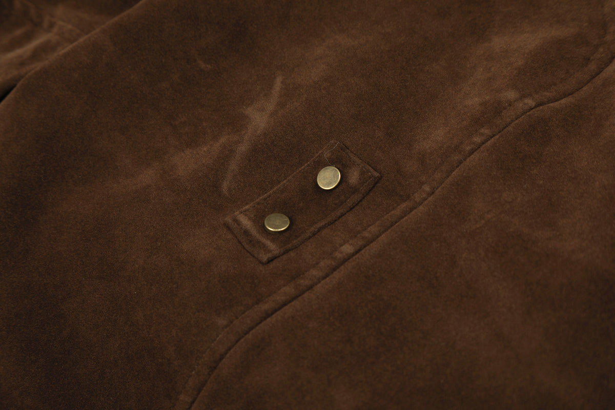 Fake Fur Collar Toggle Detail Cropped Jacket WN27802