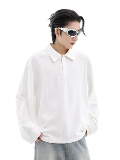 Long Sleeve Polo Sweatshirt WN10513