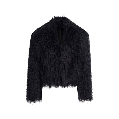 Fake Fur Short Jacket WN10232