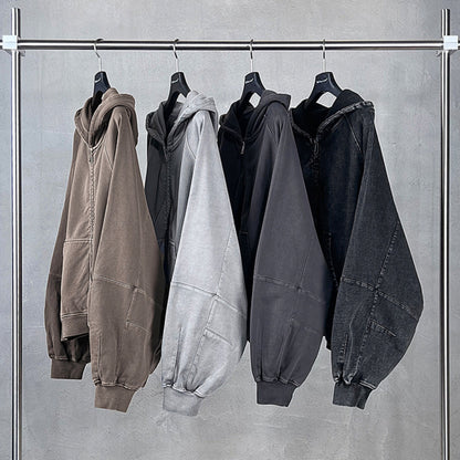 Oversize Zipper Hoodie WN23119