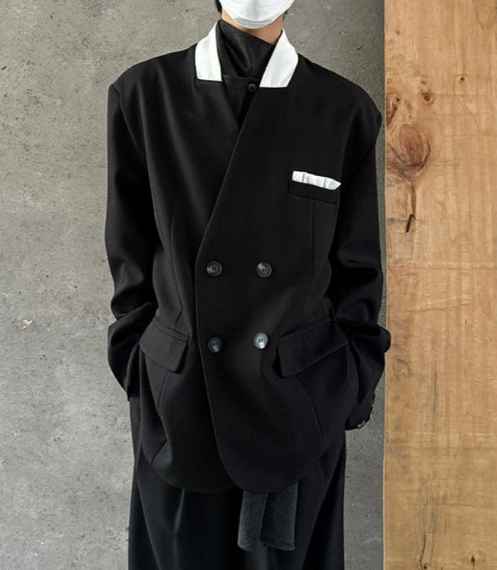 Simple French Tailored Jacket WN19966