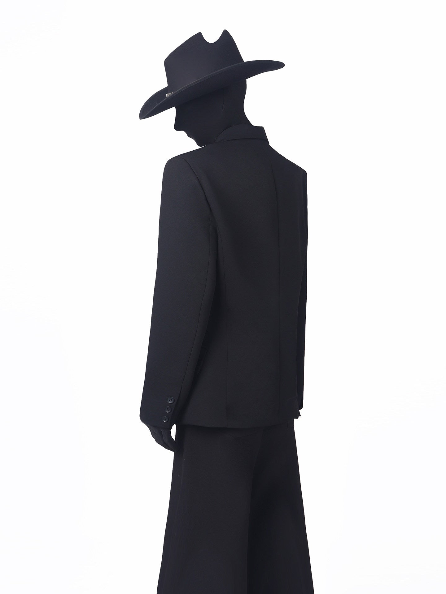 Metal Decoration Shoulder-pad Tailored Jacket WN23770