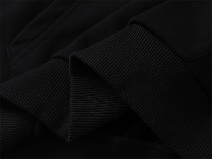 Washed Letter Embroidery Oversize Hoodie WN11515