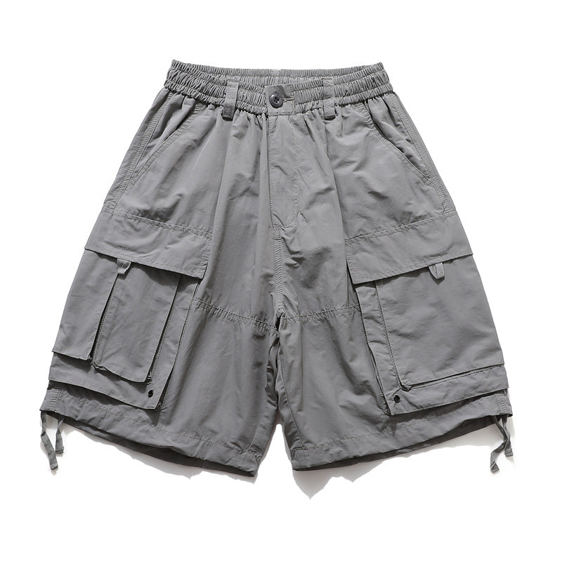 Multi Pocket Cargo Half Pants WN26754