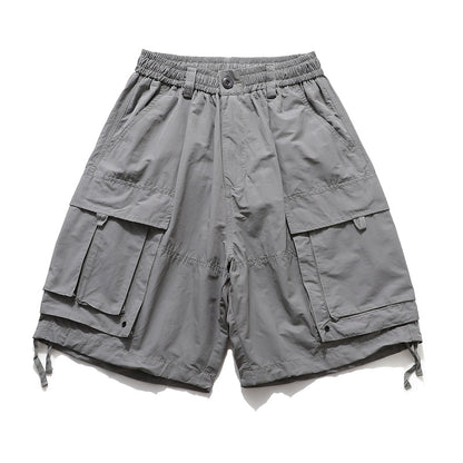 Multi Pocket Cargo Half Pants WN26754