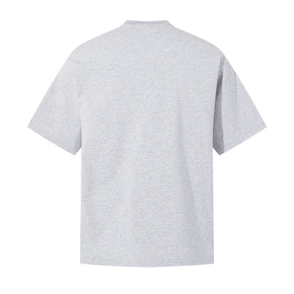 Half Zipper High-Neck Structured Short Sleeve T-Shirt WN26874