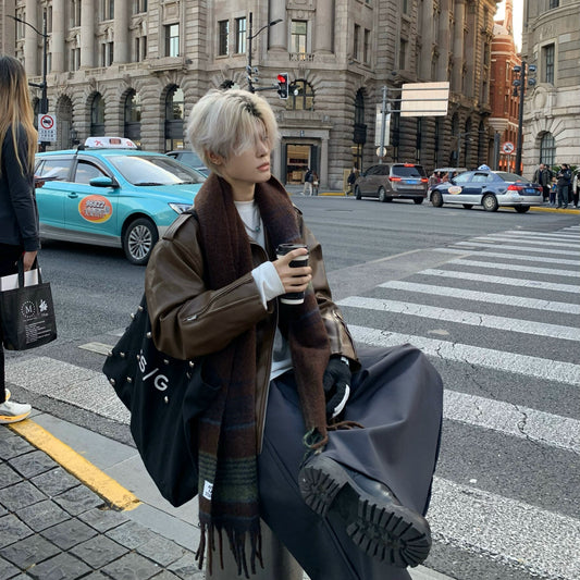 Fleece Lining Thick Short Jacket WN19879