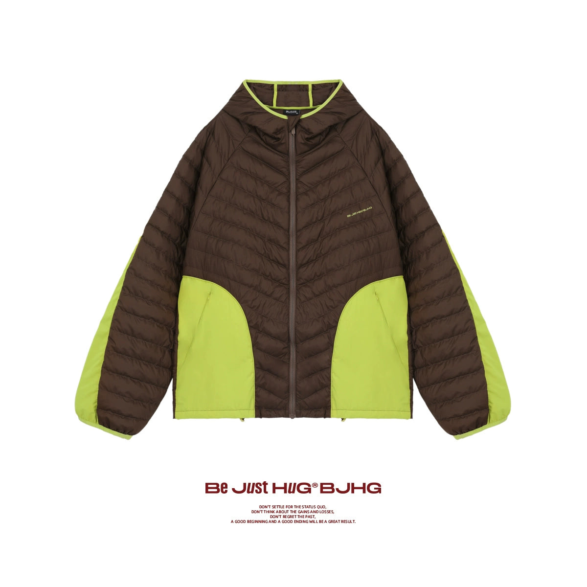 Hooded White Duck Down Jacket WN9765