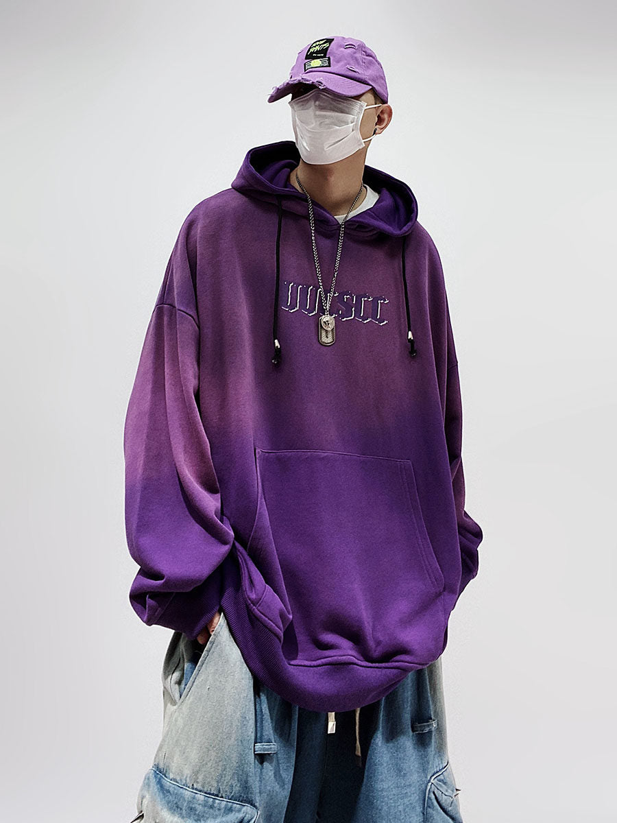 Butterfly Design Oversize Pullover Hoodie WN23987