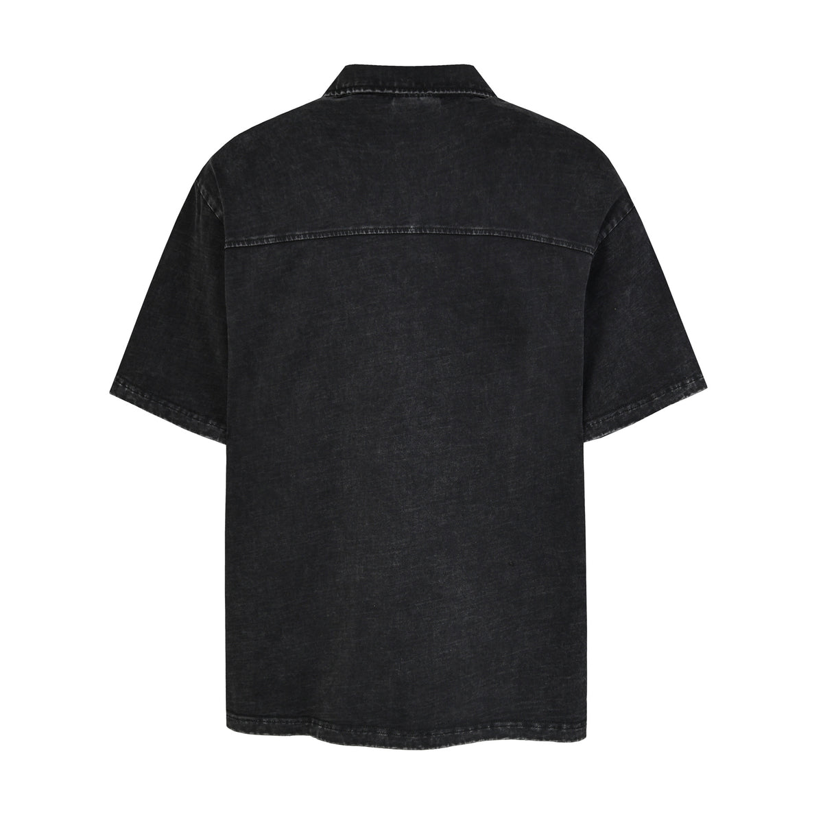 Washed Pleat Short Sleeve Polo Shirt WN26782