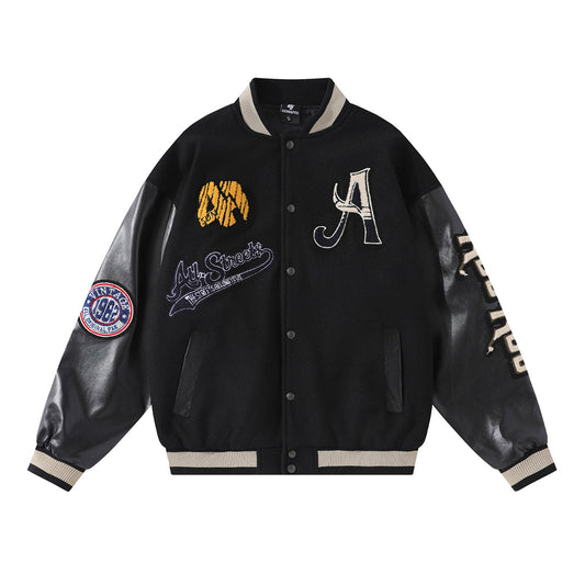 Embroidery Baseball Jacket WN11206