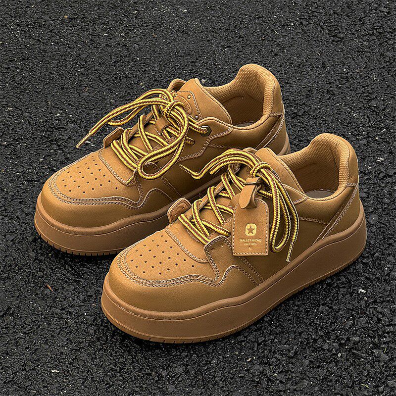 Beaded Lace Platform Sneakers WN24514