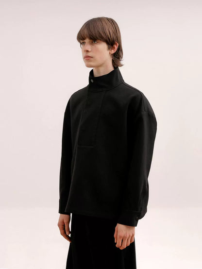 Stand Neck Pullover Jacket WN21575