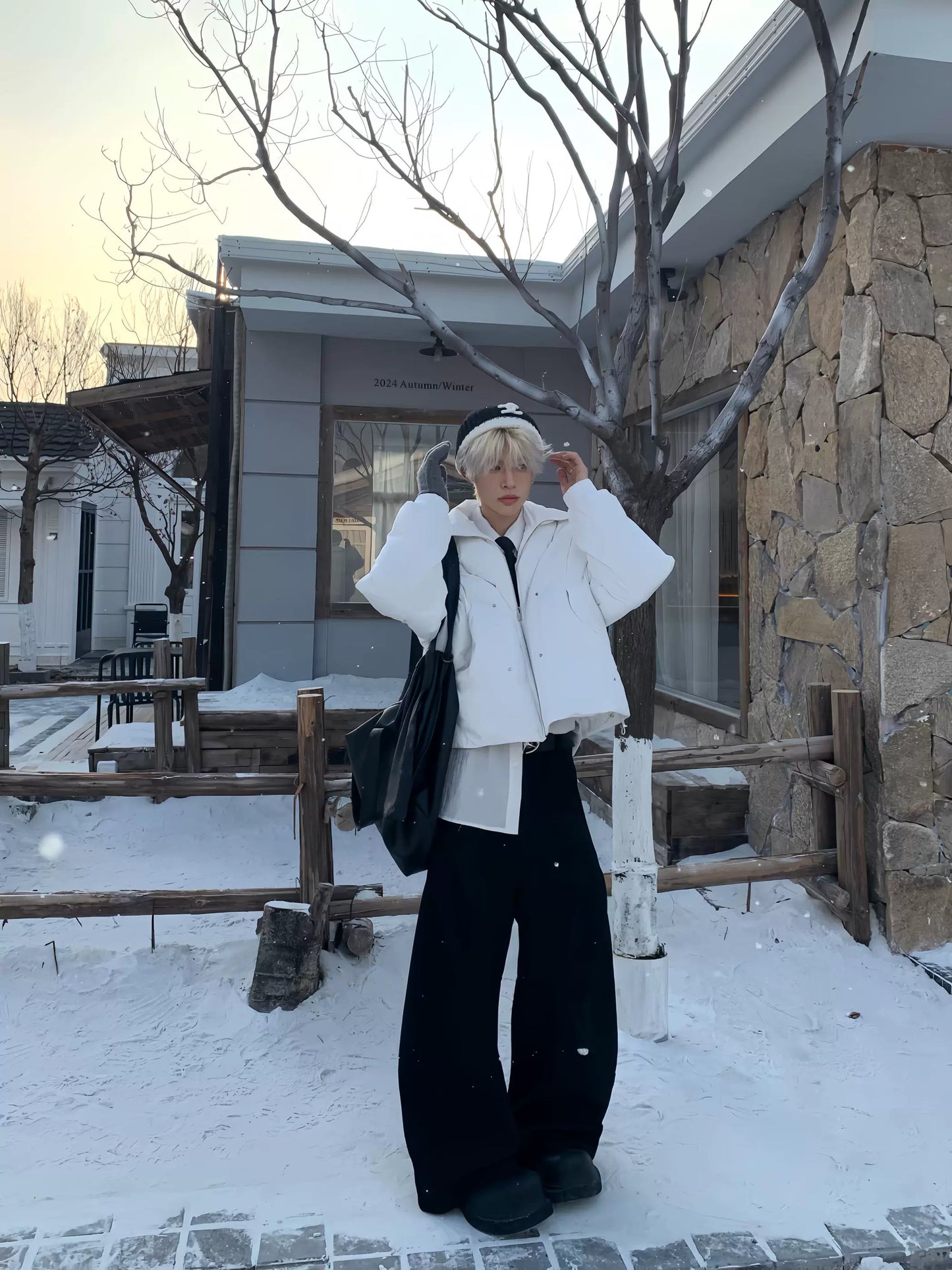 Metal Deconstructed Puffer Jacket WN19794