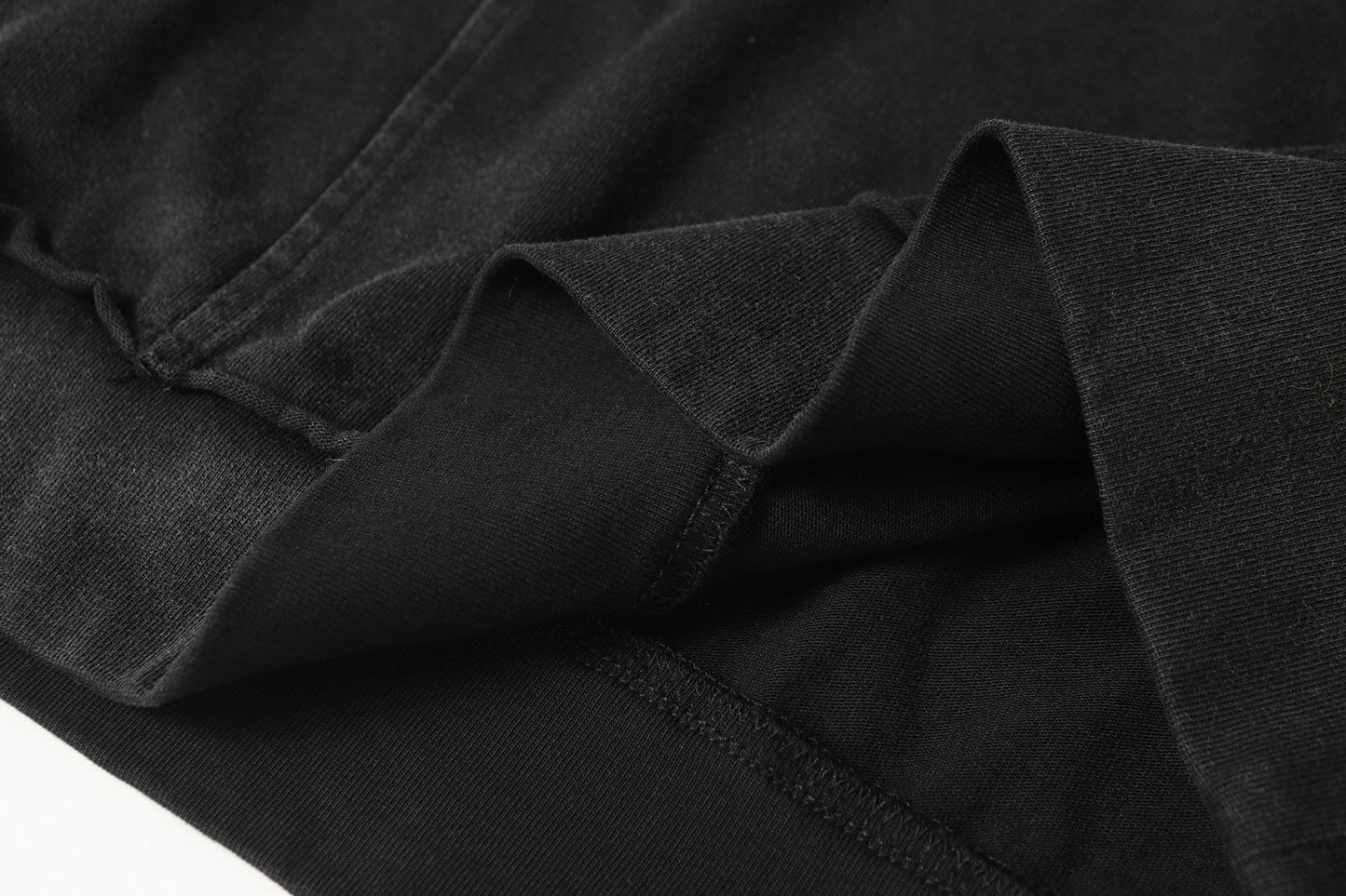 Washed Raw Hem Short Sleeve T-Shirt WN25528
