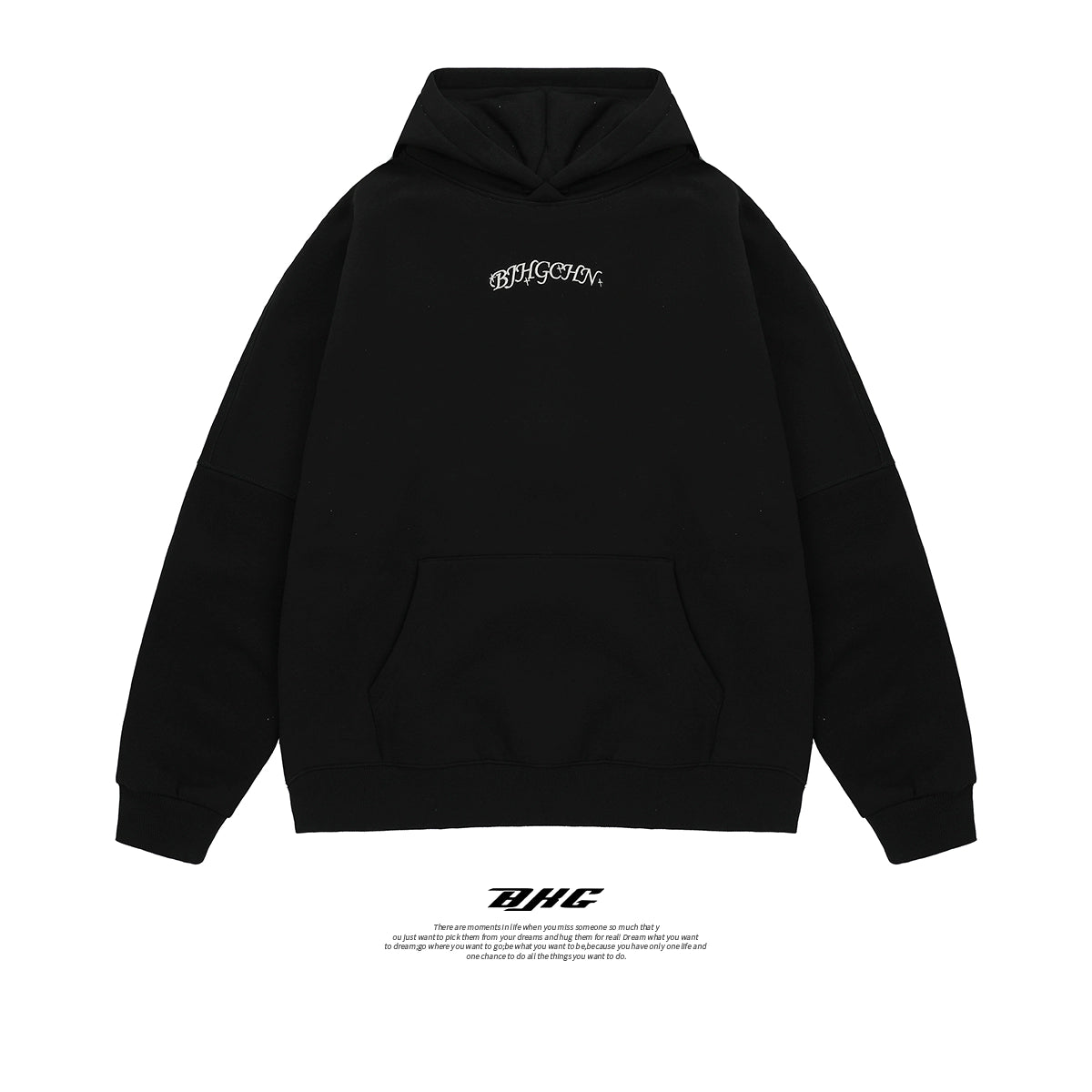 Fleece Oversize Pullover Hoodie WN9832