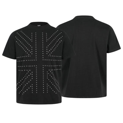 Studs Cross Short Sleeve T-Shirt WN25538