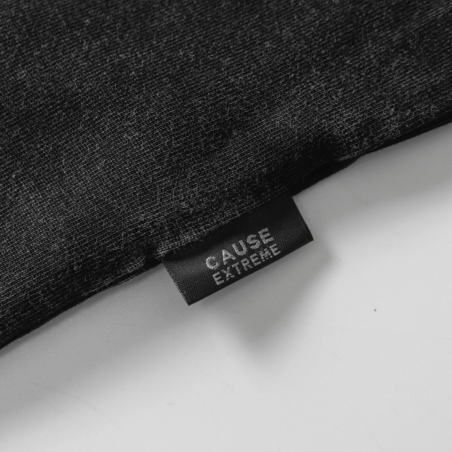 Washed Heavyweight Zipper Design Embroidery Short Sleeve T-Shirt WN14015