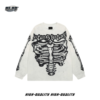 Skeleton Sporty Long Sleeve T-Shirt WN26439
