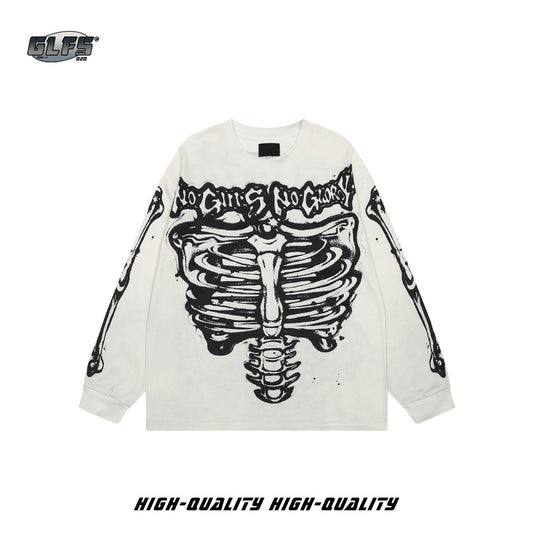 Skeleton Sporty Long Sleeve T-Shirt WN26439