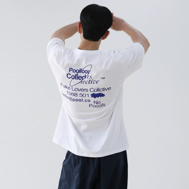 Graffiti Print Oversize Short Sleeve T-shirt WN6578