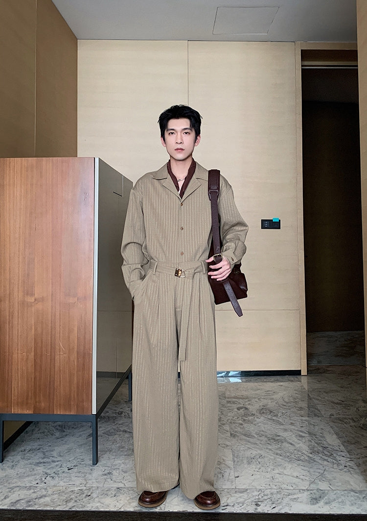 Sporty Long Sleeve Shirt & Pants Setup WN20408