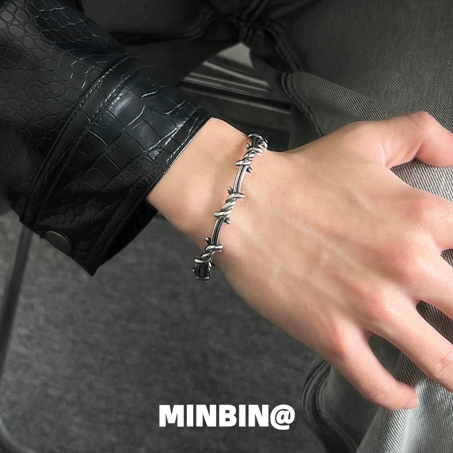 Thorn Design Titanium Steel Bracelet WN19226