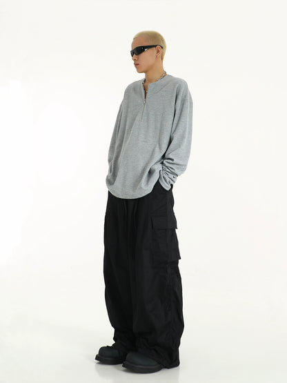 Wide-leg Casual Workwear Pants WN5762