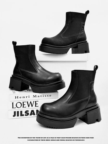 Chunky Platform Chelsea Boots WN24549